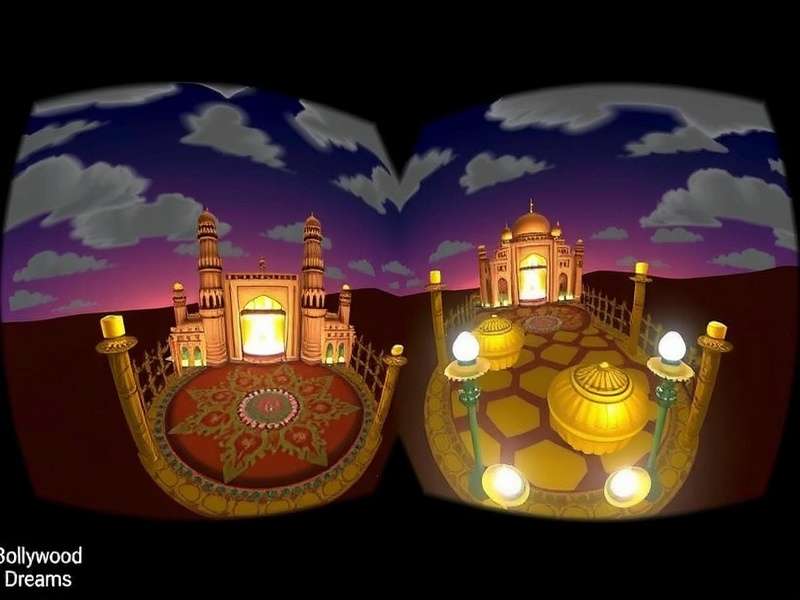 Immersive Bollywood Experience in VR Bollywood Dreams VR Journey Main Scene